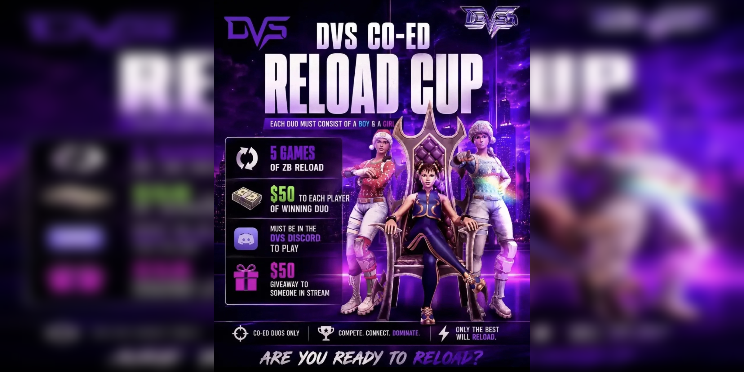 DVS CO-ED Reload CUP